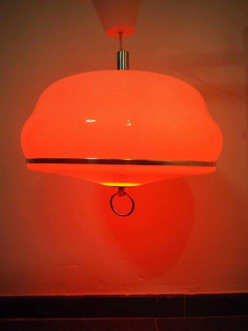 Vintage hanglamp uit kunststof, 1970s, Huis en Inrichting, Lampen | Hanglampen, Zo goed als nieuw, Minder dan 50 cm, Kunststof