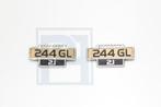Volvo 244 GL 2.1 Embleem Gebruikt, Auto-onderdelen, Ophalen of Verzenden, Nieuw