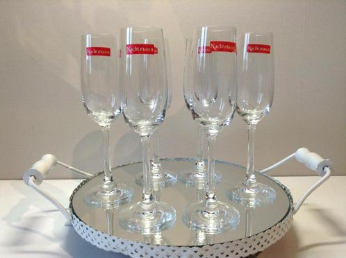 Set van 6 Nachtmann Vivendi kristallen sherry glazen., Verzamelen, Glas en Drinkglazen, Zo goed als nieuw, Borrel- of Shotglas
