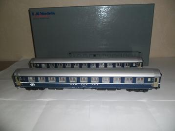 LS MODELS 47218 1-2 VOITURES SBB UIC X BCM 2ème CLASSE, Hobby & Loisirs créatifs, Autres marques, Analogique, Enlèvement ou Envoi