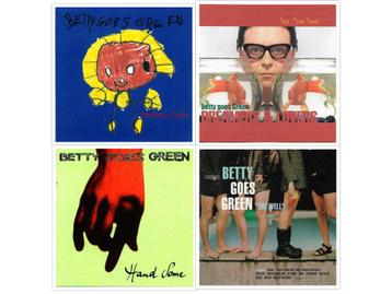 Betty Goes Green - Cd's ( Belpop Rock ) beschikbaar voor biedingen