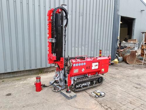 Socomafor 10 micro piling rig hei machine boor dri, Zakelijke goederen, Machines en Bouw | Overig