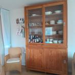 Vitrinekast teak als nieuw, Ophalen, Zo goed als nieuw