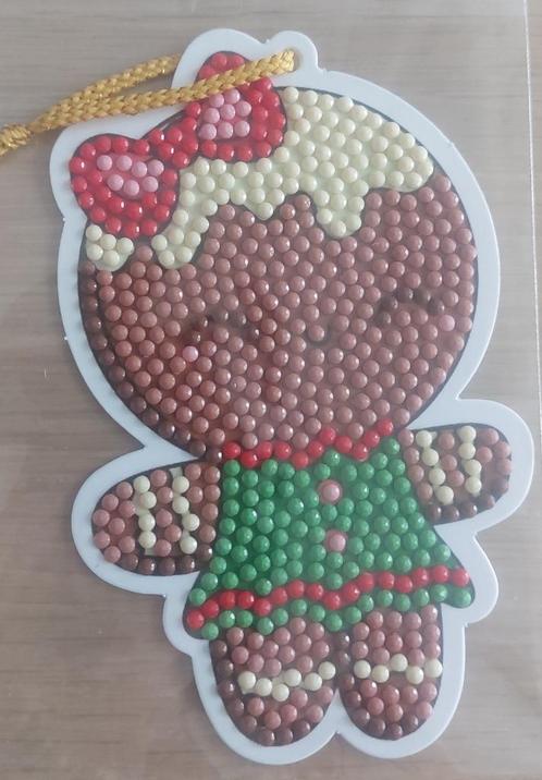 Kartonnen decoratie en strass voor de boom (4), Diversen, Kerst, Nieuw, Ophalen of Verzenden
