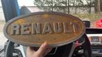 Renault reclame bord, Verzamelen, Ophalen of Verzenden