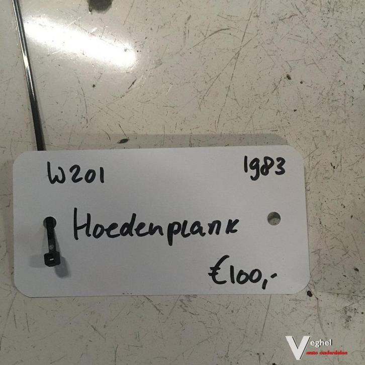 Mercedes W201 1983 Hoedenplank blauw compl zoals afgebeeld, Auto-onderdelen, Interieur en Bekleding, Gebruikt, Ophalen