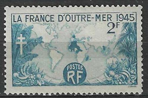 Frankrijk 1945 - Yvert 741 - Franse Overzeese gebieden  (PF), Postzegels en Munten, Postzegels | Europa | Frankrijk, Postfris