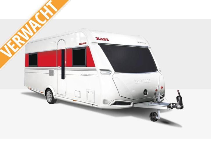 Kabe Smaragd 540 GLE KS, Caravans en Kamperen, Caravans, Bedrijf, tot en met 3, 1500 - 2000 kg, Kabe, 2 aparte bedden, 6 tot 7 meter