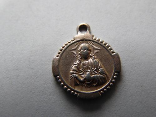 M35 * Antiek Scapulier- Medaille * Virgo Carmeli, Verzamelen, Religie, Christendom | Katholiek, Ophalen