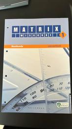 Schoolboek Matrix Wiskunde 1 Meetkunde Leerwerkboek, Ophalen, Nieuw, Wiskunde A