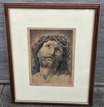 Lithographie jesus signe Albert dandoy, Antiek en Kunst, Ophalen of Verzenden