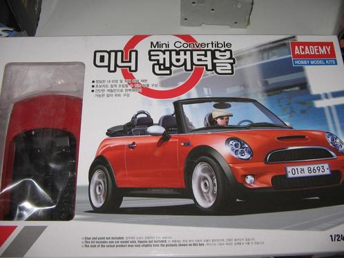 bouwdozen van mini cooper op 1/25, Hobby en Vrije tijd, Modelbouw | Auto's en Voertuigen, Nieuw, Auto, Overige merken, Ophalen of Verzenden