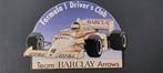 Sticker autocollant formule 1 Thierry Boutsen Barclay Vintag, Verzamelen, Ophalen of Verzenden, Gebruikt