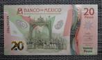 Bankbiljet 20 Pesos MEXICO 06.01.2021 UNC Polymer Commemorat, Setje, Ophalen of Verzenden, Overige landen