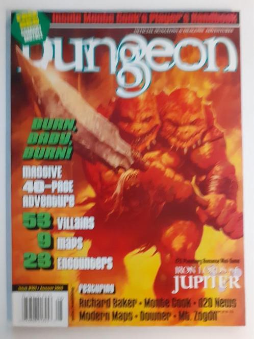 Dungeon magazine 101 (Dungeons & Dragons), Hobby en Vrije tijd, Gezelschapsspellen | Overige, Gebruikt, Drie of vier spelers, Vijf spelers of meer