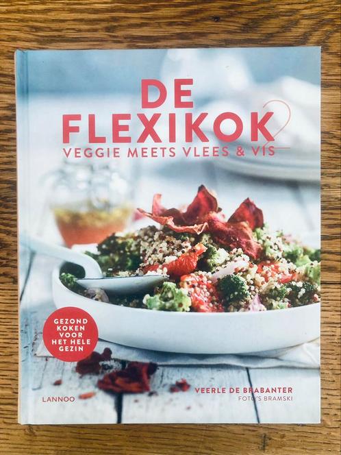 Veerle De Brabanter - Veggie meets vlees & vis - kookboek, Boeken, Kookboeken, Zo goed als nieuw, Ophalen
