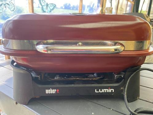 BBQ WEBER LUMIN, Jardin & Terrasse, Barbecues électriques, Comme neuf
