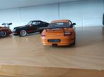 Porsche 911 (997) GT3 RS 2007 Oranje / Zwart 1-18 Welly, Ophalen of Verzenden, Nieuw, Auto, Welly