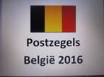 Postzegels België 2016, Affranchi, Envoi, Oblitéré