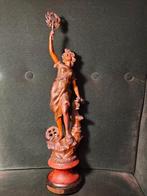 Antiek, allegorisch vrouwfiguur met industriële attributen, Enlèvement ou Envoi