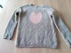 Pull avec coeur okaïdi 10 ans, Enlèvement, Utilisé, Fille, Pull ou Veste