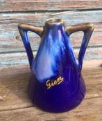 Midcentury, porceleinen vaasje van Frans merk “Gien”, Ophalen of Verzenden