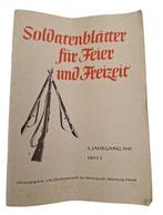 duitse ww2 soldaten  Vrije tijd magazine, Ophalen of Verzenden