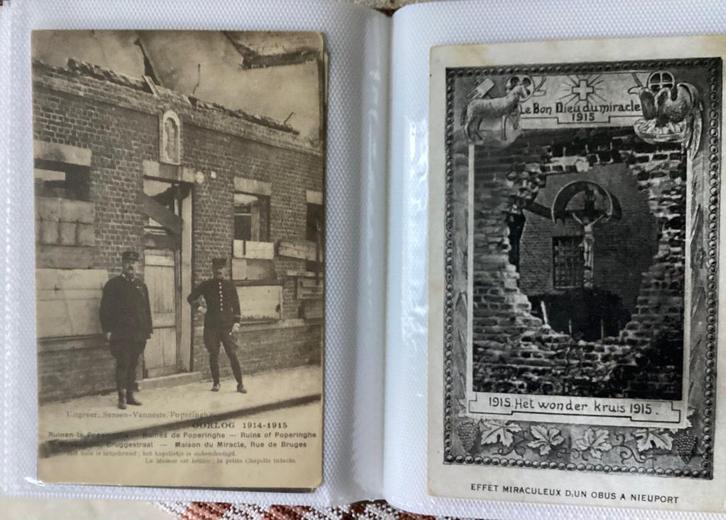 OORLOG beschietingen deren religieuze items niet, Verzamelen, Postkaarten | Themakaarten, Ophalen of Verzenden