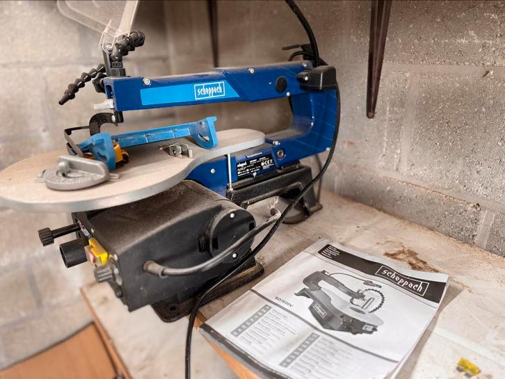 Scheppach Figuurzaag 16 SD1600V, Doe-het-zelf en Bouw, Gereedschap | Zaagmachines, Zo goed als nieuw, Figuurzaag, Ophalen