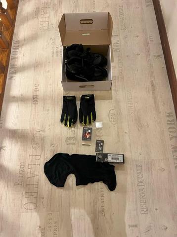 Motorlaarzen dames Zwart maat 39 + handschoenen size DL