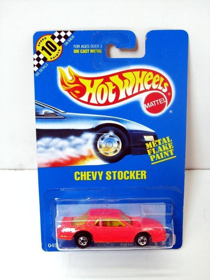Chevy Stocker Hot Wheels #170 Metal Flake Paint 1990 USA, Hobby en Vrije tijd, Modelauto's | Overige schalen, Nieuw, Auto, Ophalen of Verzenden