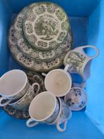 Engels servies groen, Antiek en Kunst, Ophalen