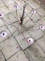 Lustre à bougie en fer forgé, Maison & Meubles, Lampes | Lustres, Enlèvement, Comme neuf, Autres matériaux, Art Deco