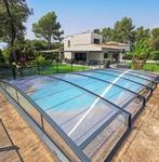 Abri piscine télescopique, Ophalen of Verzenden, Nieuw, Afdekzeil
