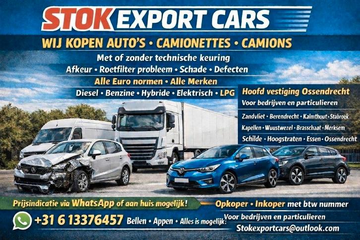 Inkoop/Aankoop van uw Auto’s Export Schade Defect, Autos, Autos Autre, Entreprise, Enlèvement ou Envoi