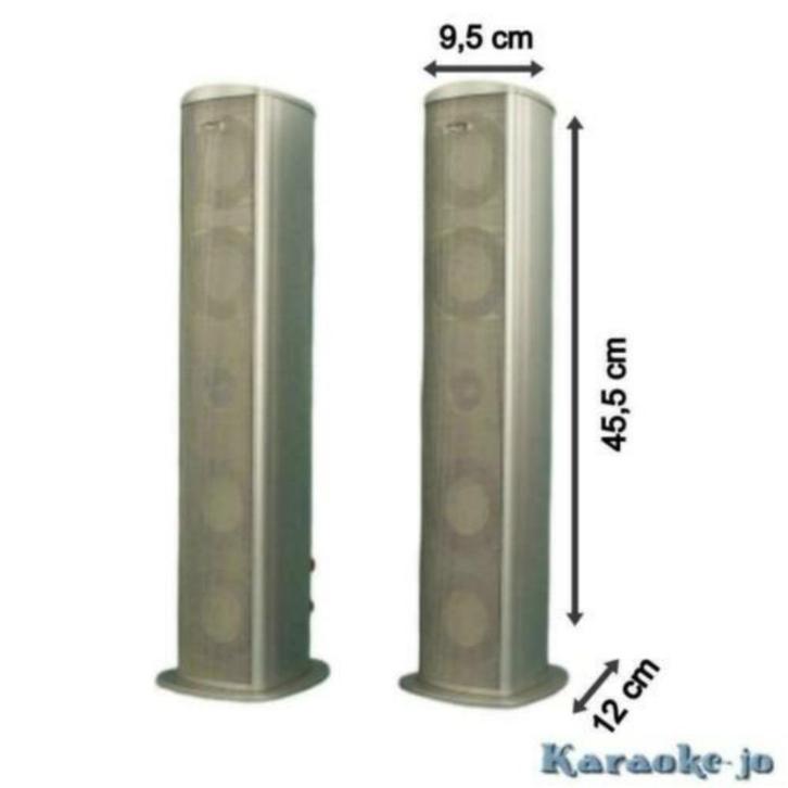 HOLLYWOOD-SI 3-weg Stereo of Surround speaker set, Audio, Tv en Foto, Luidsprekerboxen, Nieuw, Front, Rear of Stereo speakers