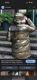 Reinders glitter jas, Kleding | Dames, Ophalen, Zo goed als nieuw, Maat 34 (XS) of kleiner