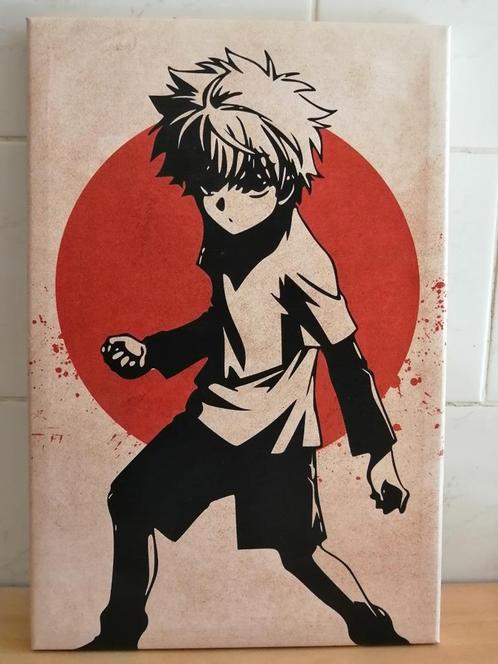 Cadre Manga Kirua Zoldik, Kinderen en Baby's, Kinderkamer | Inrichting en Decoratie, Zo goed als nieuw, Wanddecoratie, Ophalen of Verzenden