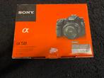 Sony A58 + 55-300 + 18-55 (307 clicks), Audio, Tv en Foto, Ophalen of Verzenden, Zo goed als nieuw, 20 Megapixel, Sony