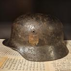 Casque Whermacht avec autocollant, Enlèvement ou Envoi