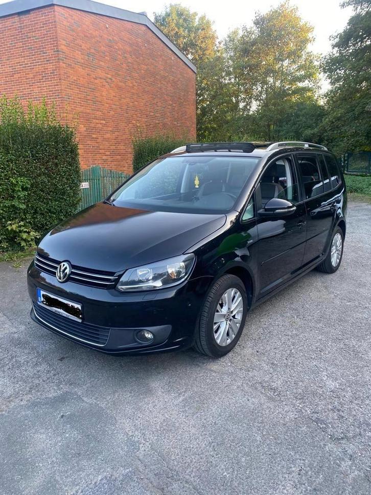 Touran 2l tdi 7 place full option, Autos, Volkswagen, Particulier, Touran, Toit ouvrant, Diesel, Euro 5, MPV ou Monospace, 5 portes