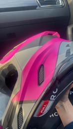 Roze kart/crosshelm, Motoren, Overige merken, M, Dames, Tweedehands