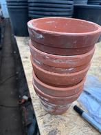 terracotta bloempotten 15 cm x 13 cm, Tuin en Terras, Bloempotten, Rond, Ophalen of Verzenden, Zo goed als nieuw, Balkon