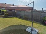 Parapluie pivotant en porte-à-faux, Enlèvement, Comme neuf, Parasol flottant