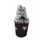 Bear Family Garbage Bin – Afvalbak Hoogte 118 cm