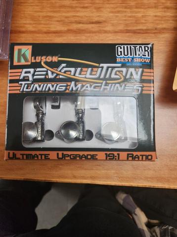 Grover tuners 3l 3rbchrome, Enlèvement ou Envoi, Comme neuf