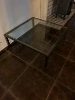 Salontafel glas, Ophalen, Zo goed als nieuw, Vierkant, Glas