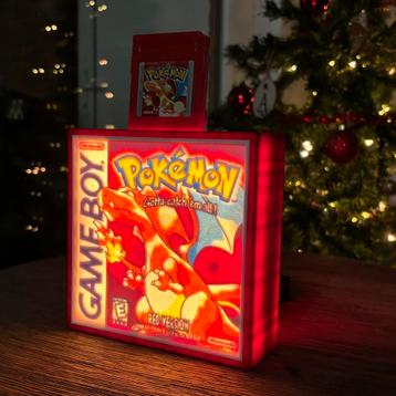 Unieke Pokémon Red Lithophane kleur Lightbox–Perfect Cadeau beschikbaar voor biedingen