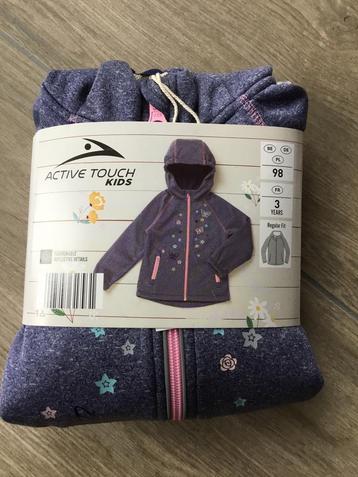 Nieuw, meisjes jas active touch maat 98, Kinderen en Baby's, Ophalen of Verzenden, Nieuw, Jas