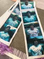 Vintage sjaal écharpe RSCA Anderlecht begin jaren 80, Enlèvement ou Envoi, Utilisé, Fanion ou Écharpe